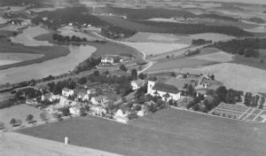 KImstad år 1936. Foto: Ahrenbergsflyg. Ur Östergötlands museums samlingar